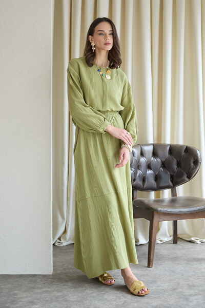 Melike Tatar Muslin Skirt Set 32-2822