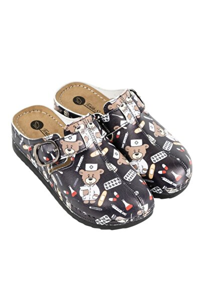 Other Sabo Terlik Medical Bear ST863 Women's Orthopedic Leather Clogs, Multic...