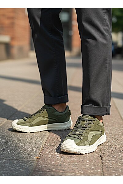 KAFKASLAR AYAKKABI Khaki Cord New Model Daily Use Sports Sneaker Shoes