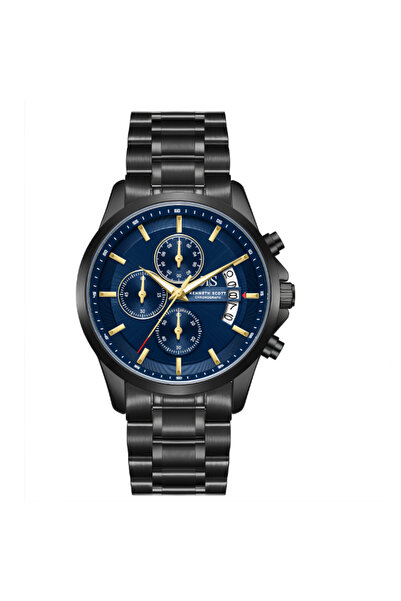 Kenneth Scott Men's Chronograph Blue Dial Watch - K26106-BBBN