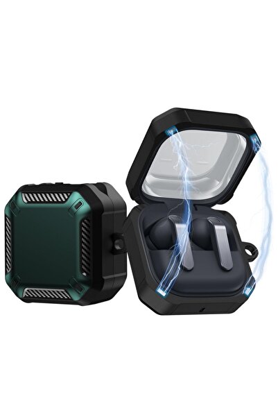 Choice11 For Galaxy Buds 4Pro Green 2026 For Buds 4 /Buds 4 Pro Case Carbon F...