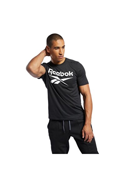 Reebok Tricou bărbătesc cu imprimeu grafic, cu mânecă scurtă, M