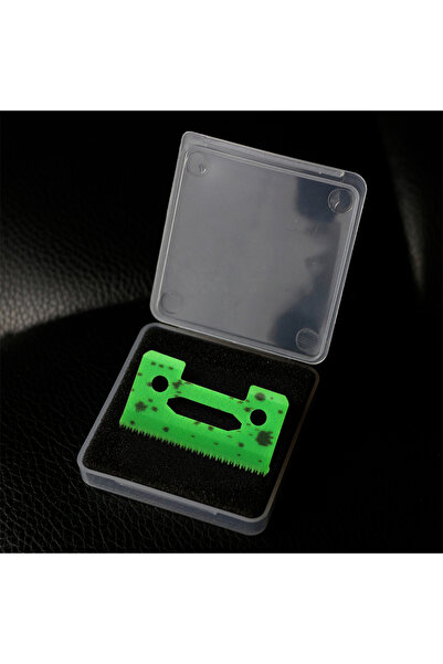Choice6 Green Color Gradient Magic 2-Hole Stagger-Tooth Ceramic Move Blade Co...