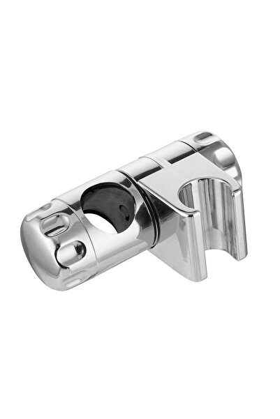 Choice SILVER Adjustable Shower Brackets Handheld ABS Plastic Universal Showe...