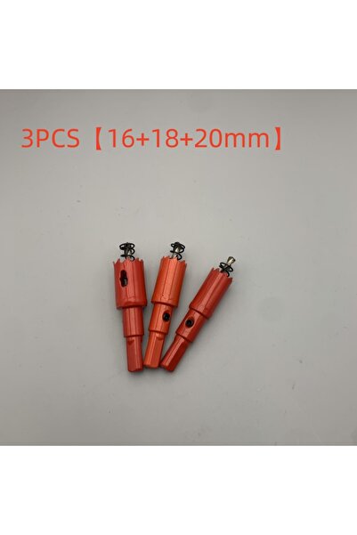 Choice 3Pcs 3Pcs Bimetal Hole Saw Set 16+18+20 Mm/M42 Bimetal Hole Saw Hss Dr...