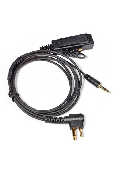 Choice 3.5mm to M Universal 2-Pin M type to 3.5mm Audio Adapter with PTT Comp...