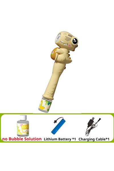 choice2 2 New Porous Dinosaur Bubble Machine Fully Automatic Handheld Bubble ...