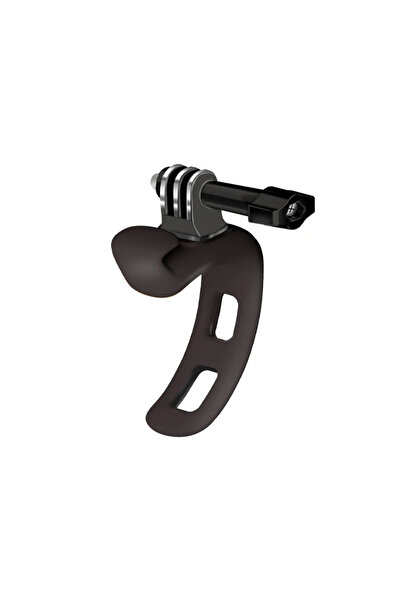 choice2 black color Action Camera Adjustable Silicone Mount Mini Flexible Bra...