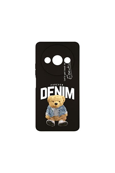 bestcase Λεπτή Θήκη Σιλικόνης 0.8MM, Συμβατή με Xiaomi Redmi A3, Σχέδιο Τζιν ...