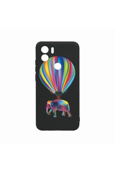 bestcase Θήκη, Συμβατή με Xiaomi Redmi A1 Plus, Ελέφαντας Ουράνιο Τόξο, Ανθεκ...