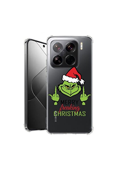 bestcase ¬Æ Husa pentru Xiaomi 15 Pro, Anti Shock 1.5MM, Grinches - Merry Xma...