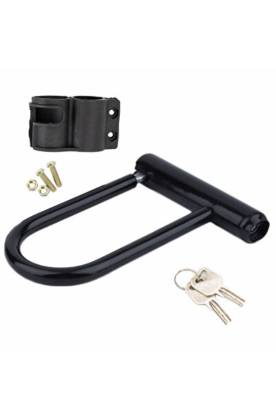 Choice1 1set Bike U-Lock Heavy Duty Bicycle Locks Electric Scooter Padlock An...