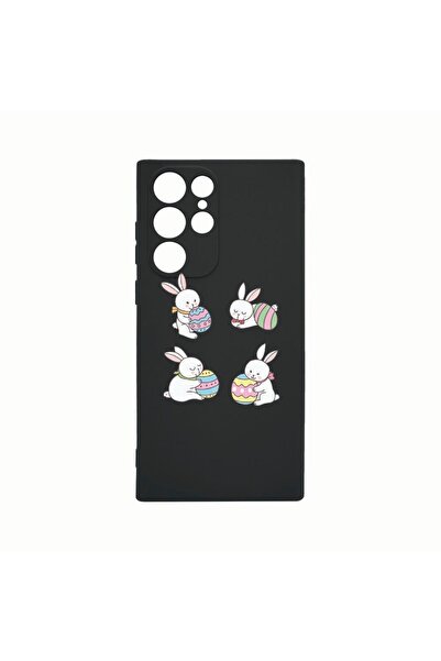 bestcase Θήκη Σιλικόνης, Συμβατή με Samsung Galaxy S22 Ultra, Πασχαλινό Κουνέ...