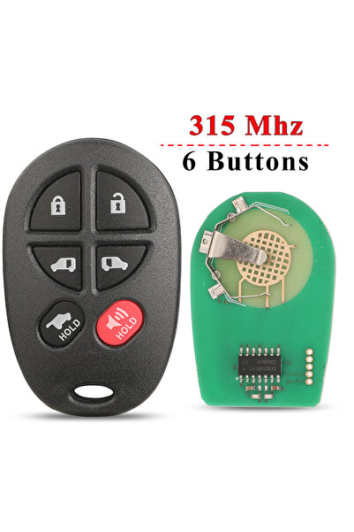 Choice5 مفتاح سيارة عن بعد بـ 6 أزرار بتردد 315 ميجاهرتز من جينغيوتشين طراز G...