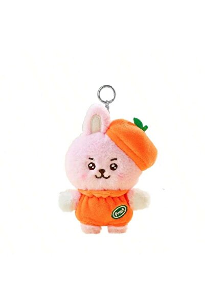 Choice4 دمية قطيفة على شكل أرنب وردي من سلسلة LINE FRIENDS BT21، شخصية كويكو ...