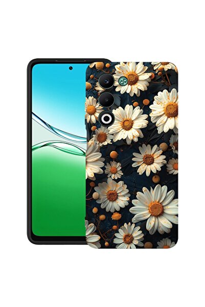 bestcase Υπέρλεπτη Θήκη Σιλικόνης για OPPO A5 με Σχέδιο 3D Μαργαρίτα, 2043677...