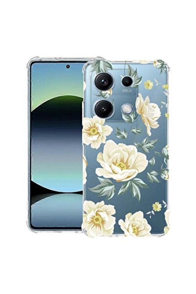 bestcase Αντικραδασμική Θήκη Συμβατή με OPPO A6 Pro, με Σχέδιο Λουλουδιών, Εν...