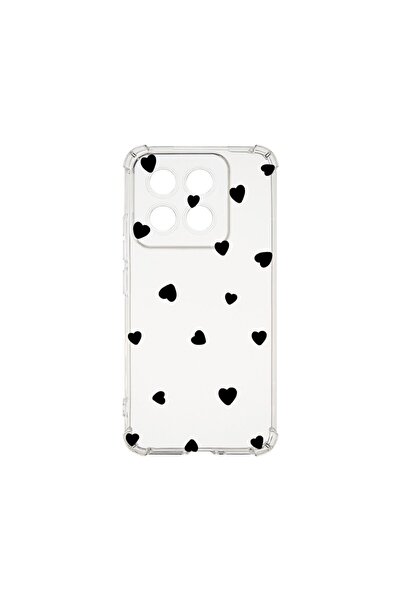 bestcase Husa pentru Xiaomi 14T Pro, BestCase¬Æ Anti Shock 1.5MM, Heart Patte...