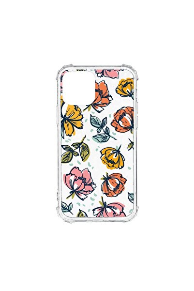 bestcase Husă Antișoc din Silicon Compatibilă cu Xiaomi 11 Lite 5G NE, Flori ...