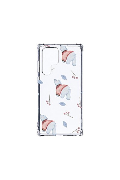 bestcase Противоударен калъф 1.5ММ, съвместим със Samsung Galaxy S22 Ultra, д...
