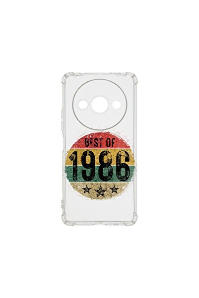 bestcase Θήκη για Xiaomi Redmi A3, Αντικραδασμική 1.5MM, Best Of 1986, Προστα...