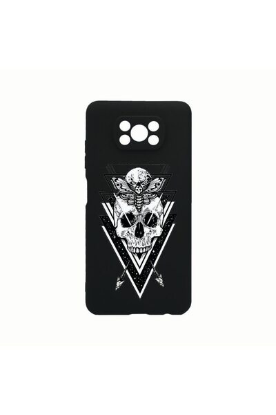 bestcase Husa Silicon, Compatibila Cu Xiaomi Poco X3 / Poco X3 (NFC), Skull, ...