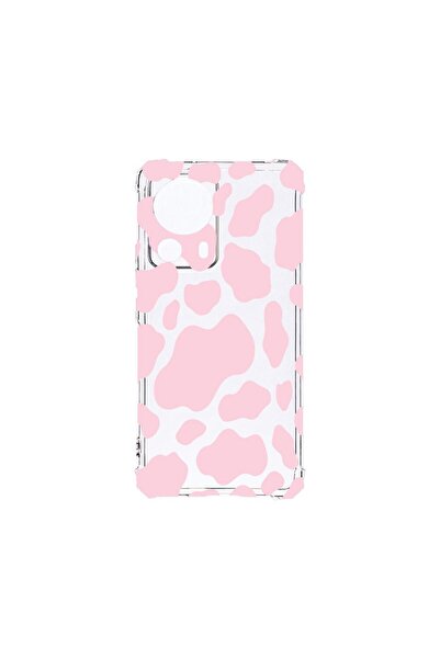 bestcase Αντικραδασμική Θήκη 1.5MM, Συμβατή με Xiaomi 13 Lite, Ροζ Αγελάδα, Α...