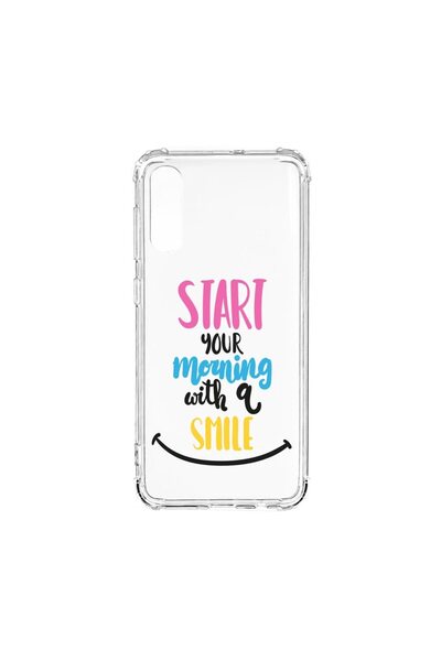 bestcase Husă Antișoc Compatibilă cu Xiaomi Redmi 9A, Smile At Morning, Silic...