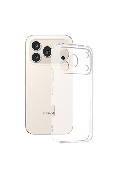 Techsuit Husa pentru Honor 600 Pro, Clear Silicone, protectie antisoc, transp...