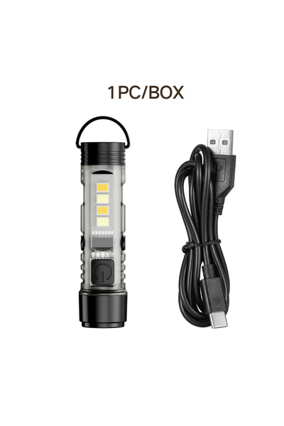 Choice مصباح يدوي صغير قوي يعمل بتقنية LED للاستخدام الخارجي، مصباح صغير محمو...