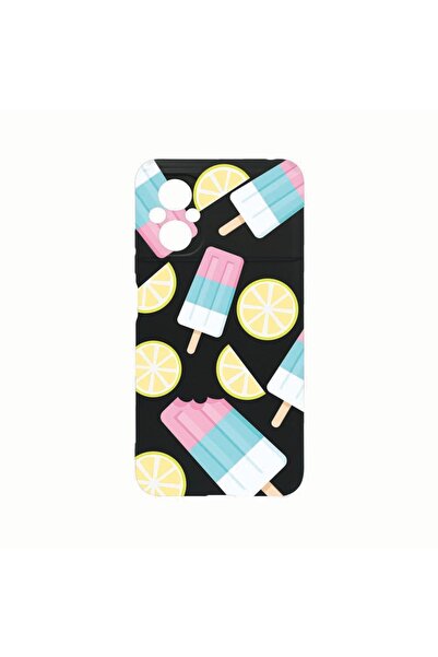 bestcase Силиконов калъф, съвместим с Xiaomi Poco M5, Цвят  "Сладолед ", Усто...