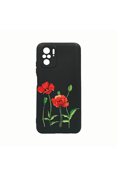 bestcase Θήκη Σιλικόνης, Συμβατή με Xiaomi Poco F4, Κόκκινο Παπαρούνα, Ανθεκτ...