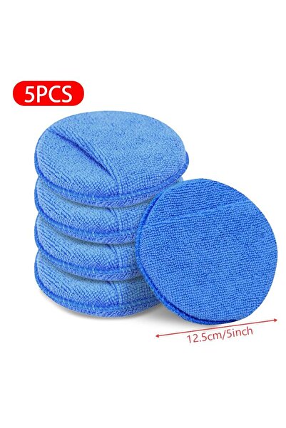 Choice1 Blue 5pcs SEAMETAL 5/10Pcs Car Detailing Applicator Pads Car Care Wax...