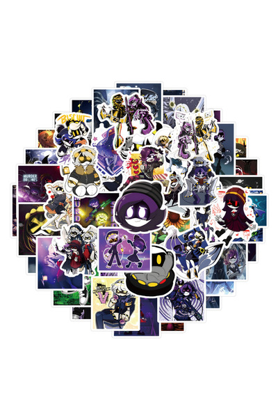 Choice1 110PCS 55/110PCS Cartoon Murder Drones Graffiti Stickers Personalized...