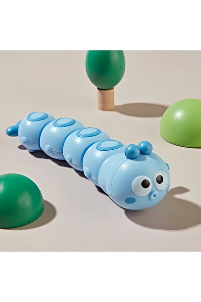 Choice3 Red Wind Up Caterpillar Toy Baby Crawling Educational Clockwork Safe ...