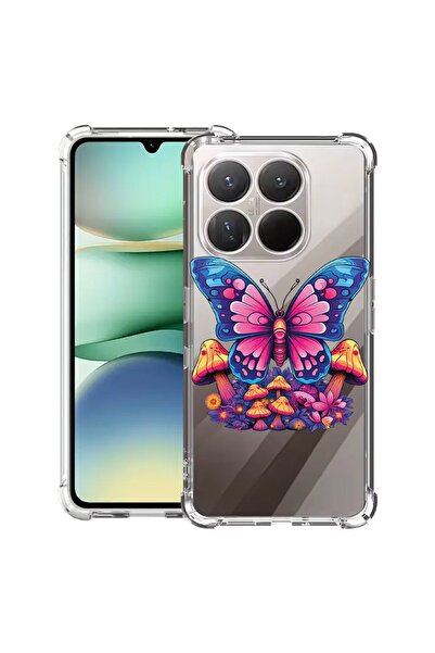 bestcase Husă Antișoc Compatibilă cu Xiaomi 17, cu Design Culori de Vis - Flu...