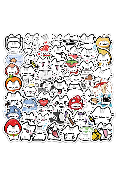 Choice 100PCS 100PCS Basil Cat Stickers Sweet Basil Graffiti Stickers DIY Dia...