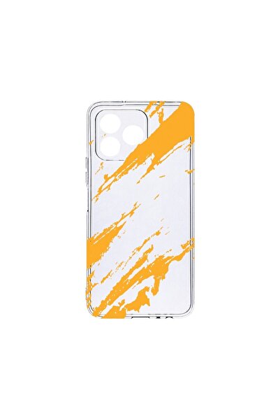 bestcase ¬Æ Husa Clear Silicon 2MM, Compatibila Cu Xiaomi Redmi 13, Golden St...
