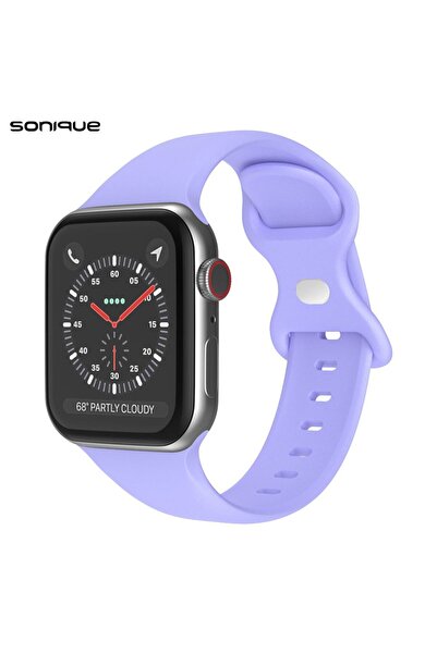Sonique Λουράκι Σιλικόνης Butterfly Band για Apple Watch (42/44/45/49MM) Λιλά