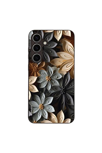 Sonique Θήκη 3D Flower Series για Samsung Galaxy S24 Plus Γκρι