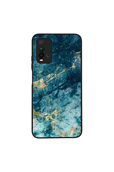 Sonique Θήκη Marble Series για Xiaomi Redmi 9T Μπλε