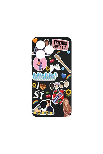 bestcase ¬Æ Husa Premium Silicon, Compatibila Cu Xiaomi Redmi 13, Friends Don...