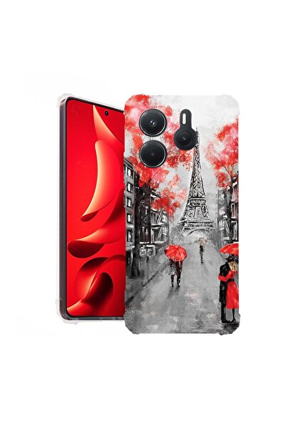 bestcase Θήκη για Xiaomi Redmi Note 14 5G, Αντικραδασμική 1.5MM, Πύργος του Ά...