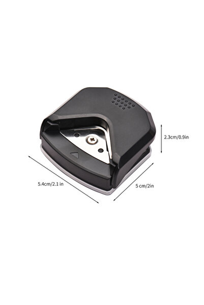Choice black Corner Rounder Punch R4 Mini Portable Round Corner Trimmer Cutte...