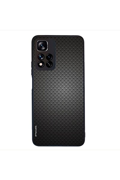 Sonique Θήκη Carbon Series για Xiaomi Redmi Note 11 Pro Plus 5G Γκρι
