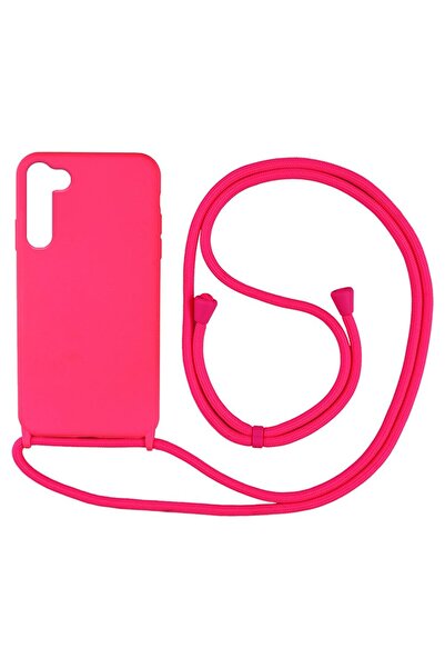 Sonique Θήκη Σιλικόνης με Κορδόνι CarryHang Samsung Galaxy S23 Plus Φούξια