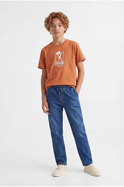 PAULMARK Boy's Tie-Waist Jeans