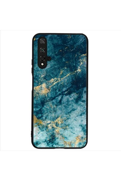 Sonique Θήκη Marble Series για Honor 20 / Nova 5T Μπλε