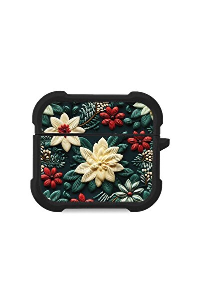 Sonique Θήκη Σιλικόνης 3D Flower Series για AirPods 3 Πράσινο