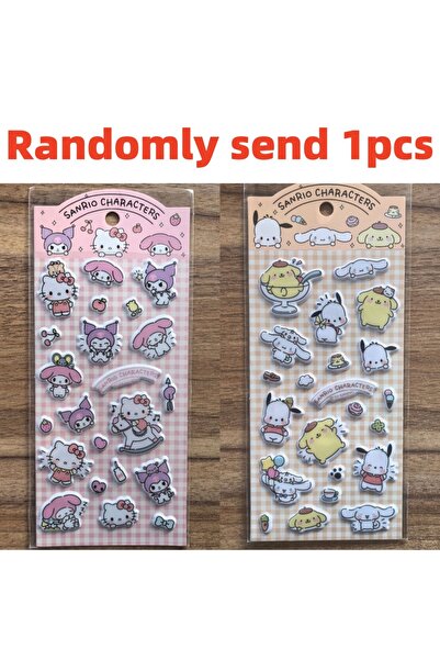 Choice1 Joytop Randomly send 1pcs-B Genuine Sanrio Hello Kitty 3D Stickers Fo...